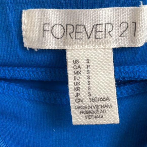 Royal Blue, Stretch Pencil Midi Skirt. Size S, Never Worn - Picture 2 of 3